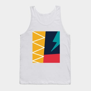 VIVID COLOR ABSTRACTION Tank Top